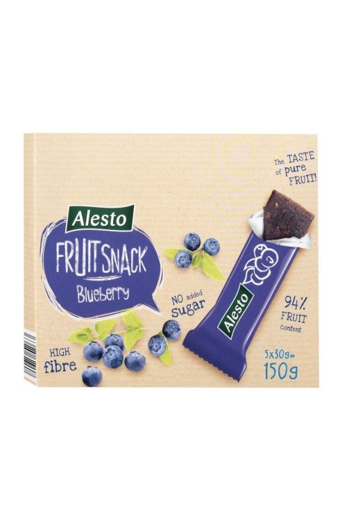 Фруктові батончики пастила Alesto Fruit Snack