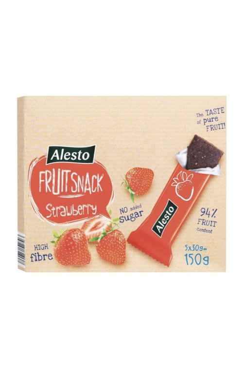 Фруктові батончики пастила Alesto Fruit Snack